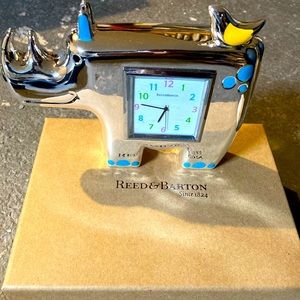 Reed and Barton Jungle Parade Children’s Clock